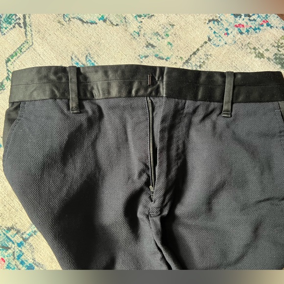 RAG & BONE NAVY / BLACK TROUSERS - Size 0 SKU:3 - Picture 9 of 11